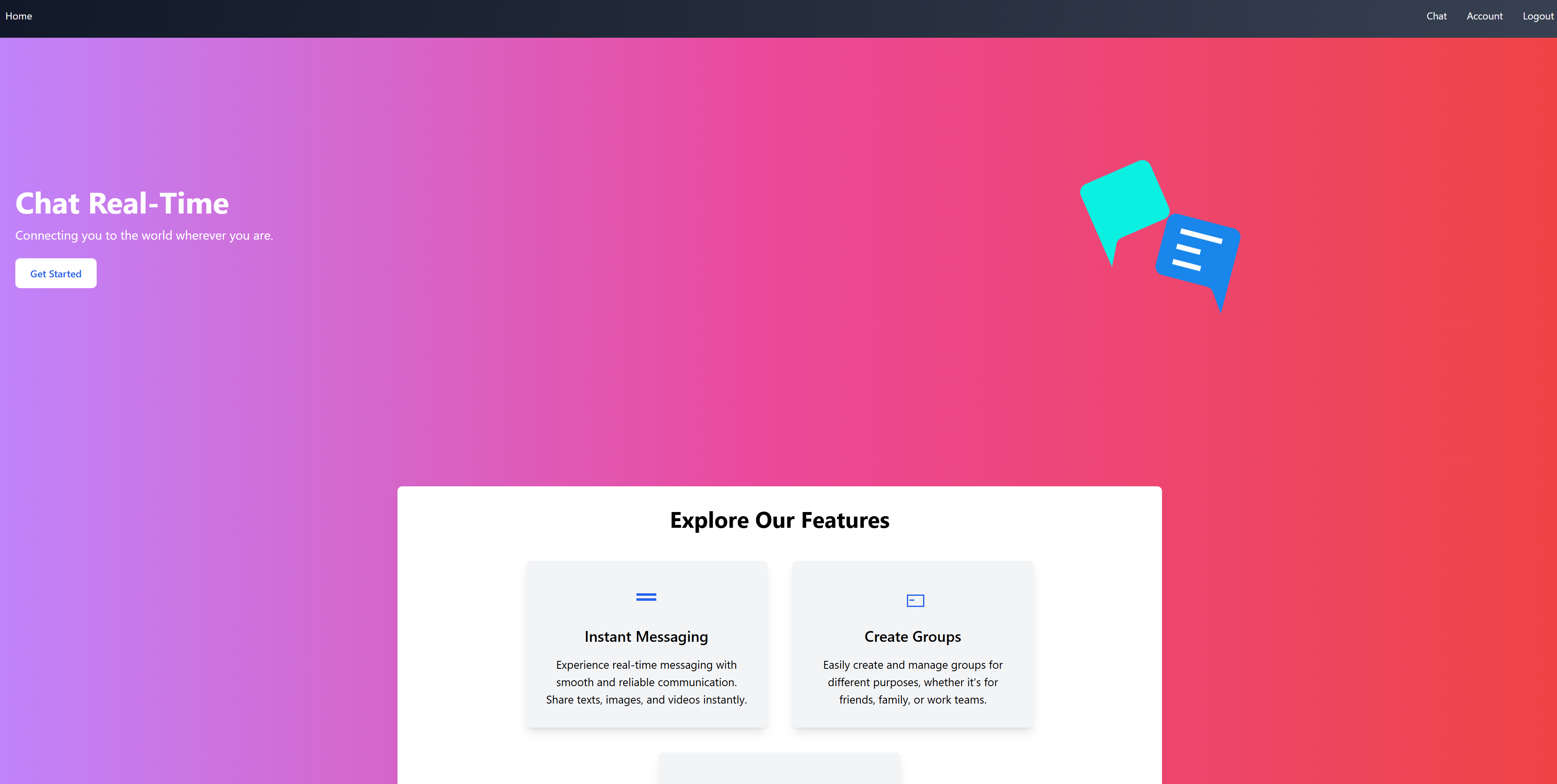 Real Time Chat App